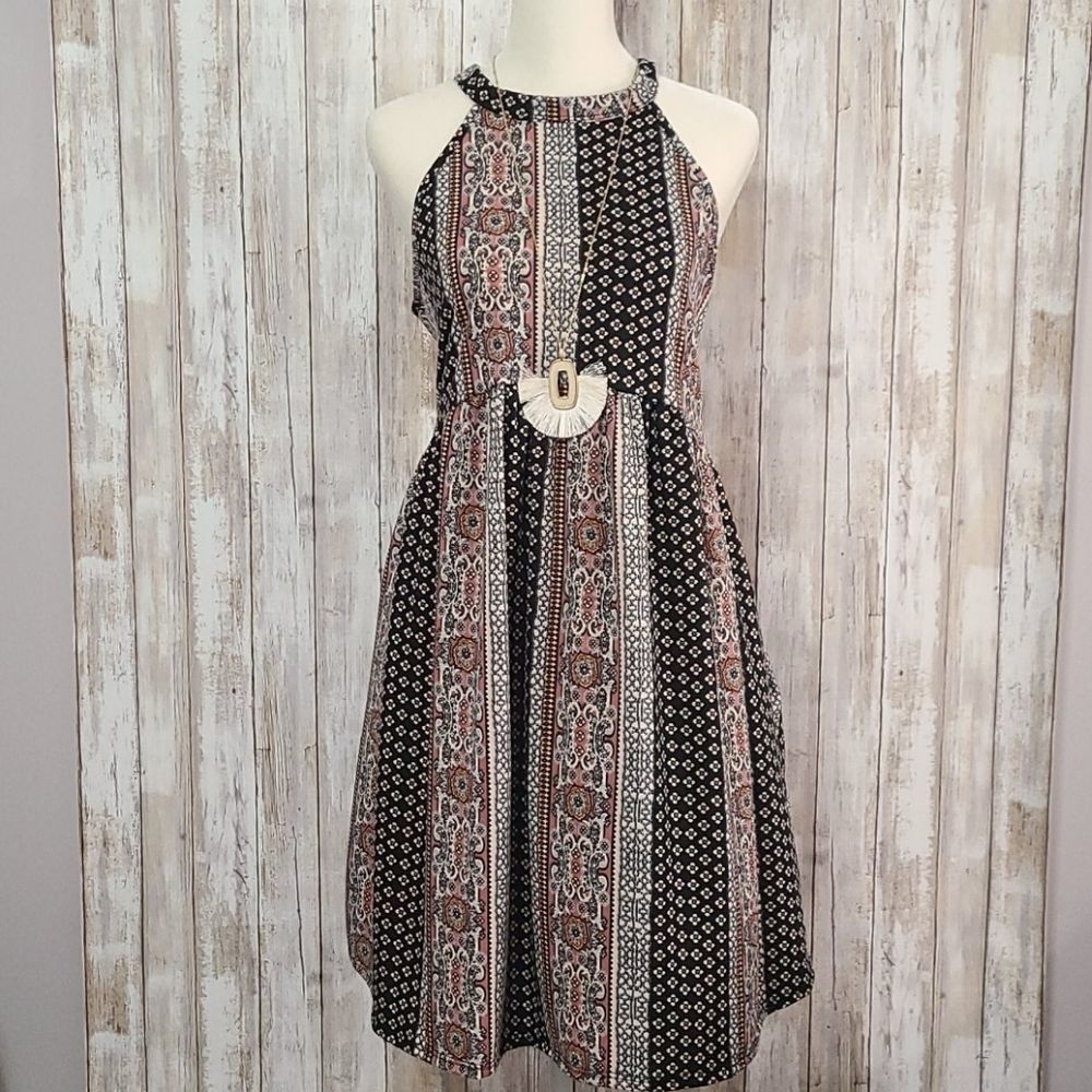 Boho Halter/Babydoll Dress